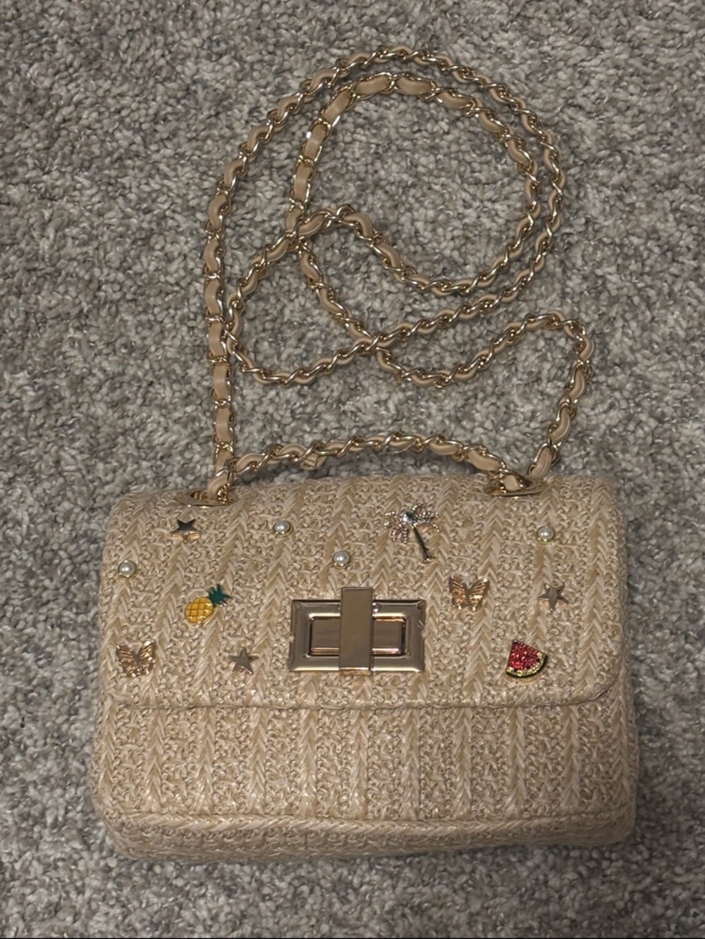 Aldo Adwiegan Woven Crossbody Bag